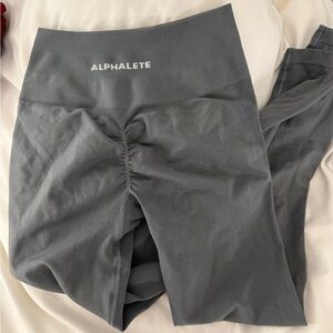Alphalete Gray Titanium Leggings